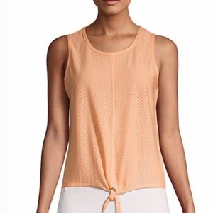 New Marc NY Knotted Mesh Top Size L